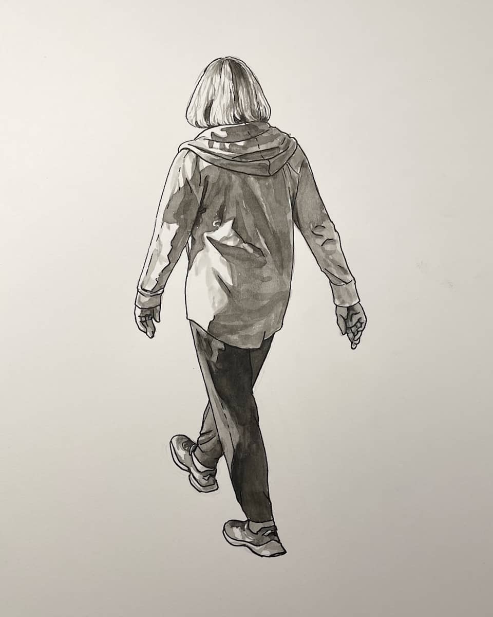 Walking by curtis bay 