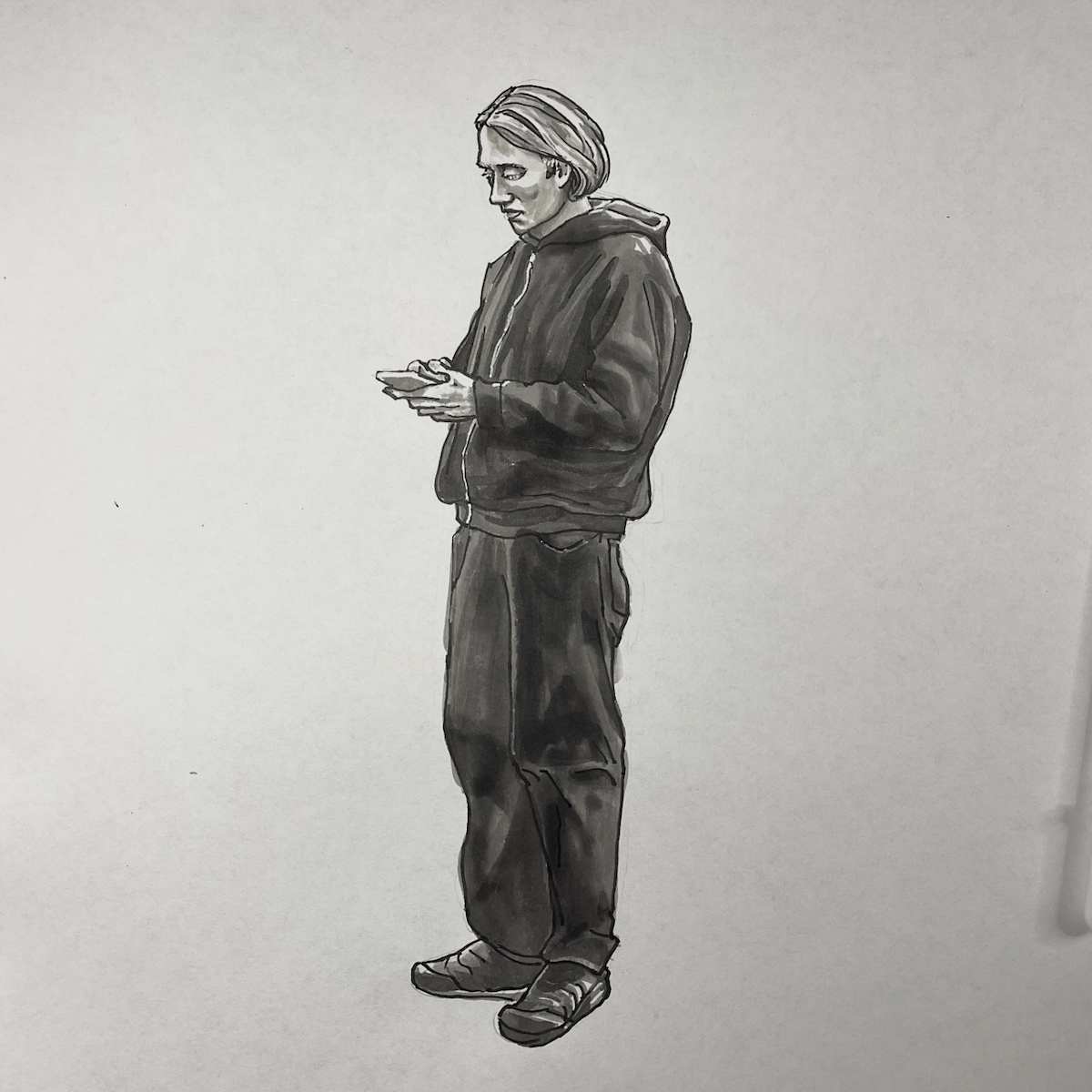 Texting by curtis bay 
