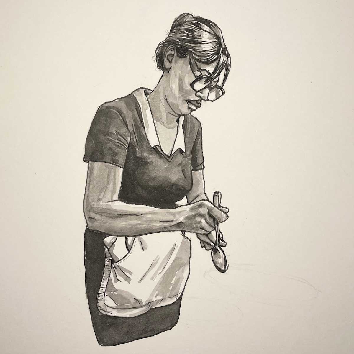 Waiting tables by curtis bay 