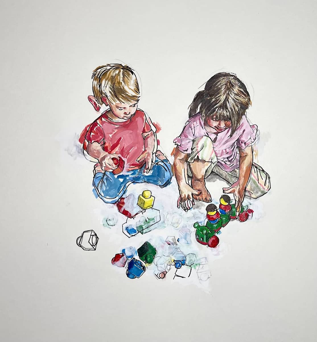 Sibs at Play by curtis bay, Image 1.