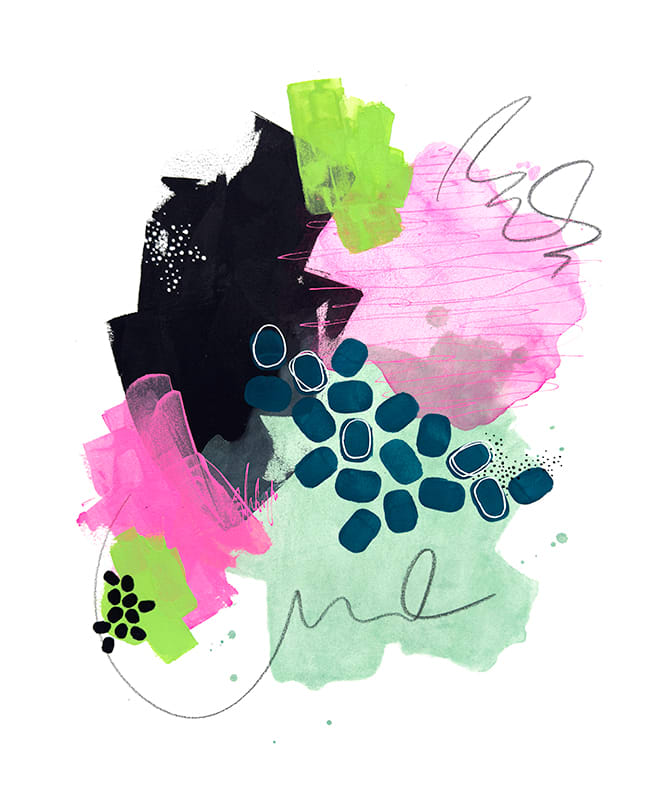 Overwhelmed 2 by Nikki Braun  Image: 16x20 on 300lb Arches Watercolor Paper
Price is unframed