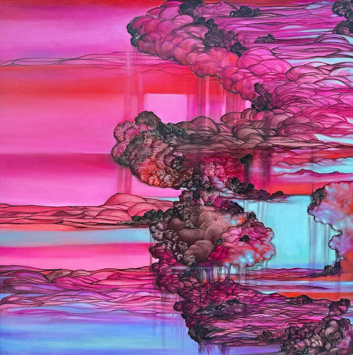 Pink dust by TEA GZIRISHVILI, Image 1.