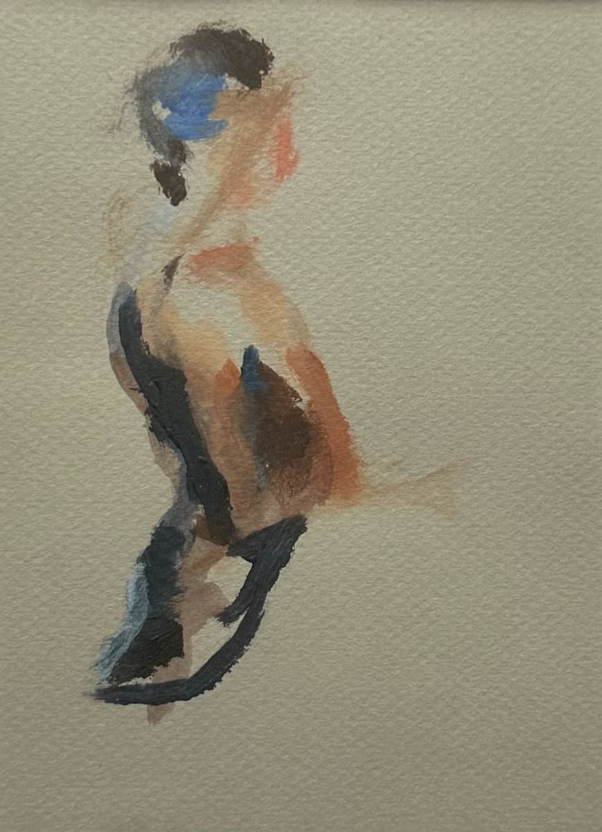 Dancer 2 by Lorna Herf  Image: The figure of a dancer, looking into the distance.