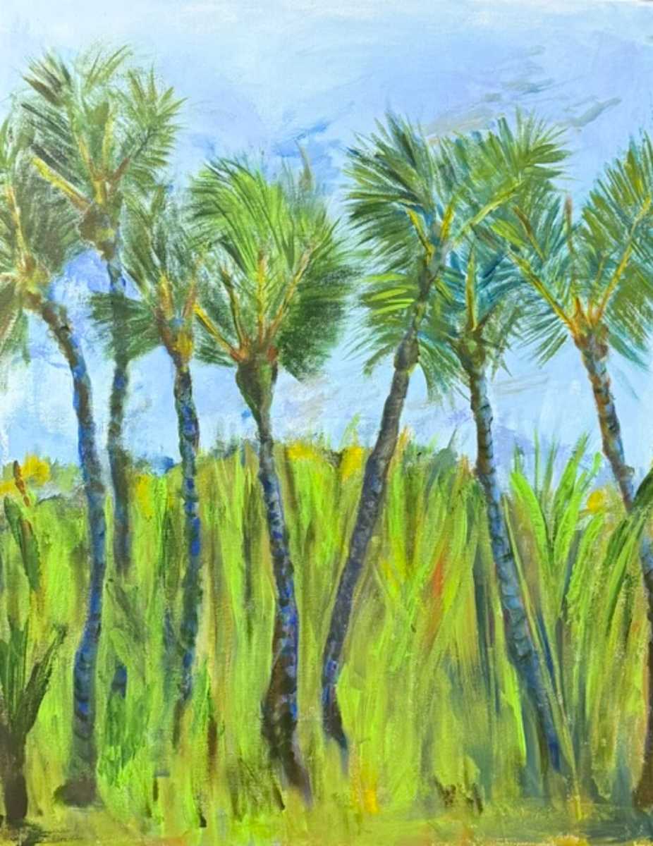 Dueling Fronds by Catherine Carroll Kolecki, Image 1.