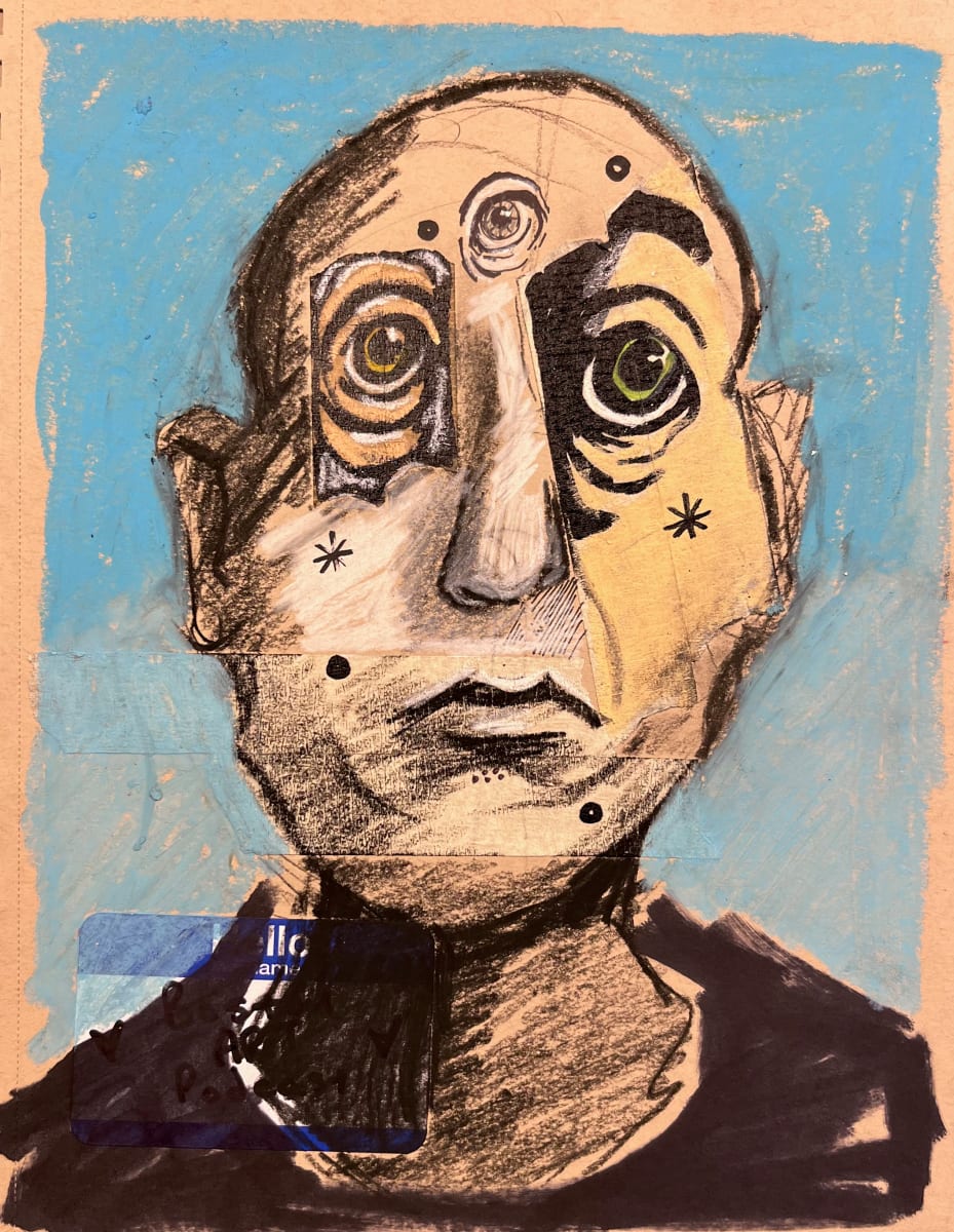 Man with Third Eye by Brian Huntress 