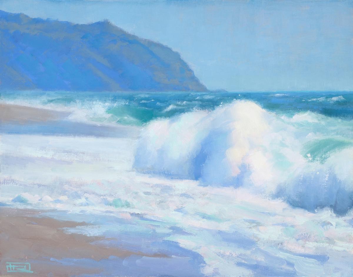 Breakers at North Beach by Dan Rogers 