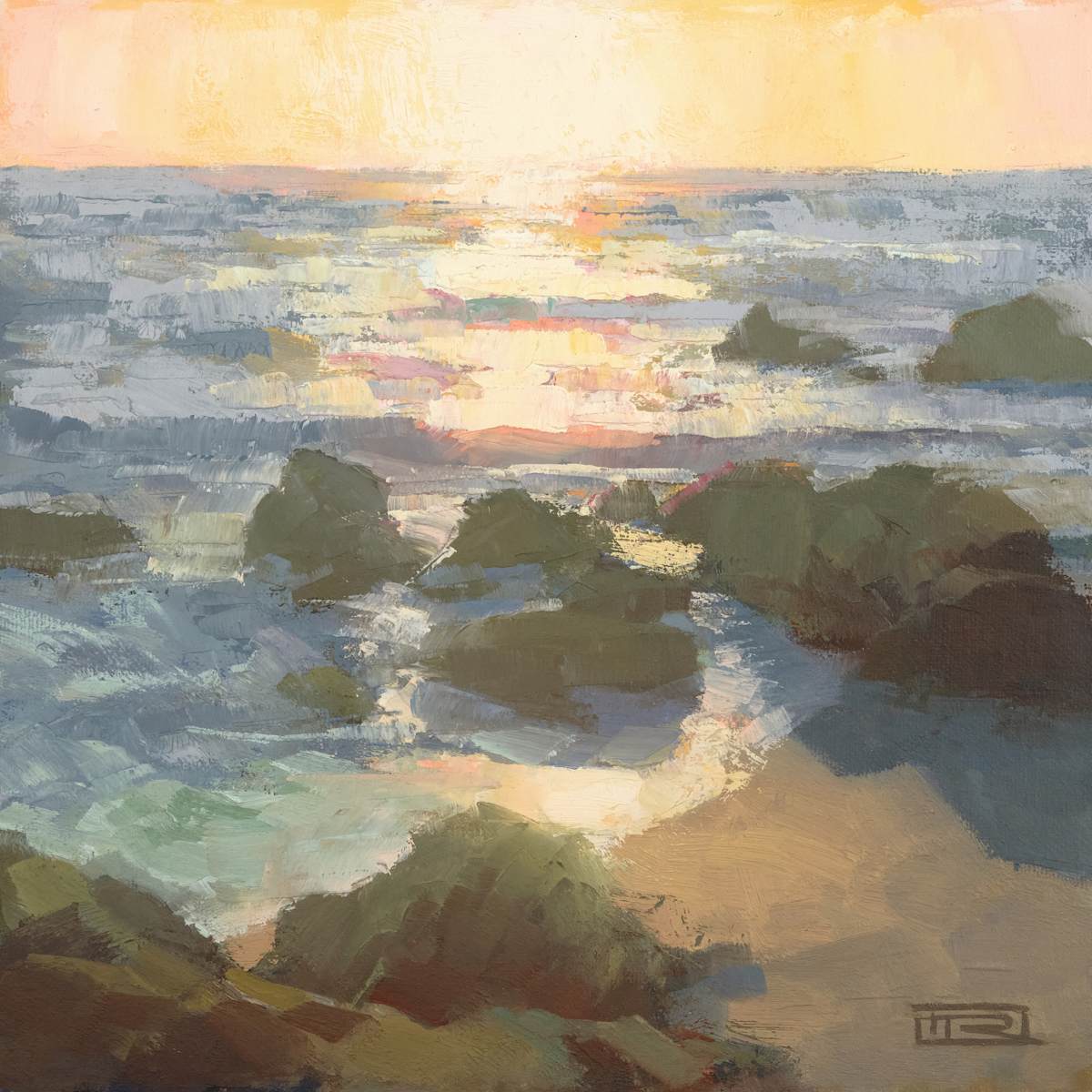 Sunset Study by Dan Rogers, Image 1.
