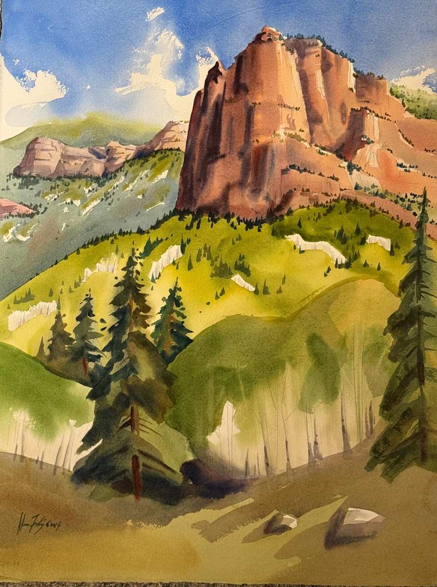 Cliffs at Redston by Andrew Ferdig, Image 1.