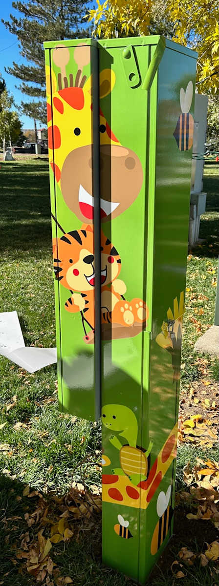 Utility Wrap - Animal Fun - Green (O'Brien Park) 