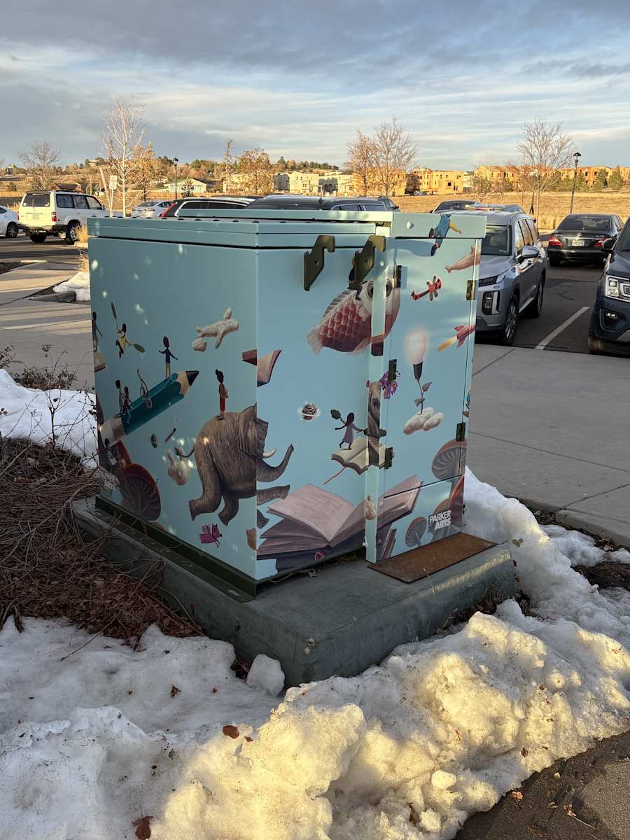 Utility Wrap - Books and Beyond (Discovery Park) 