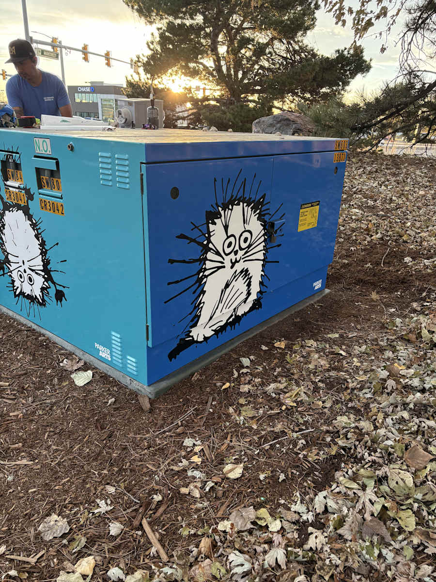 Utility Wrap - Cats (O'Brien Park), Image 4.
