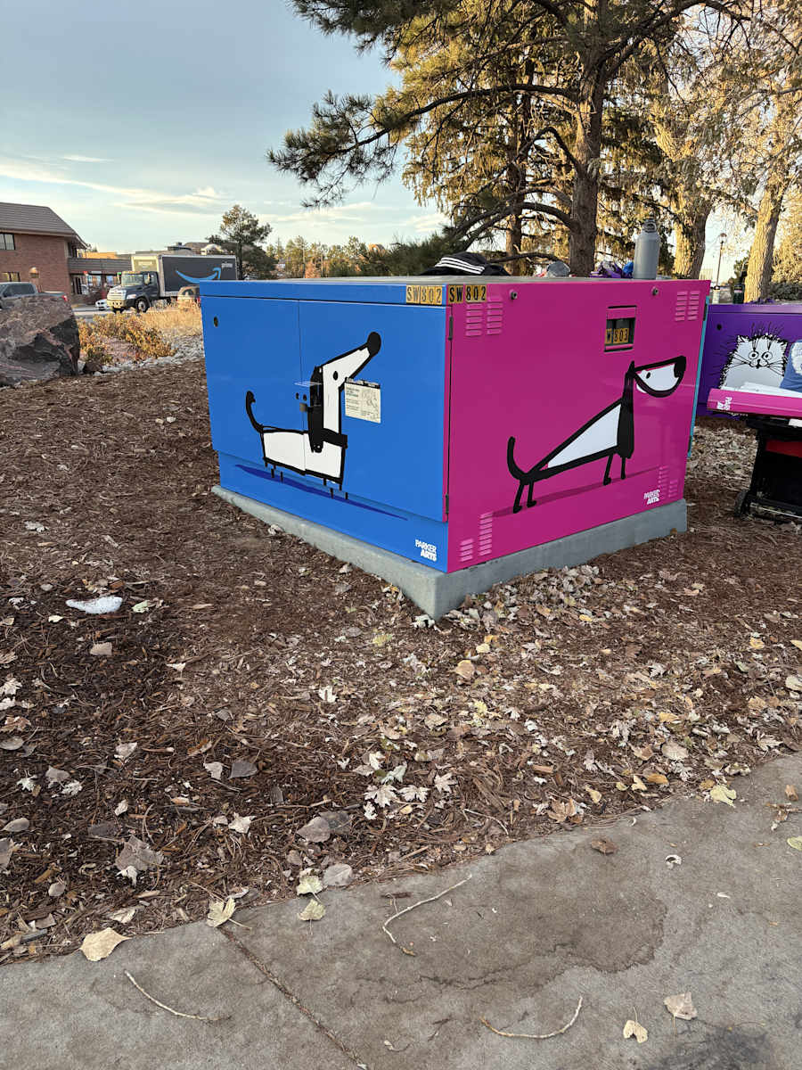 Utility Wrap  - Dogs (O'Brien Park) 