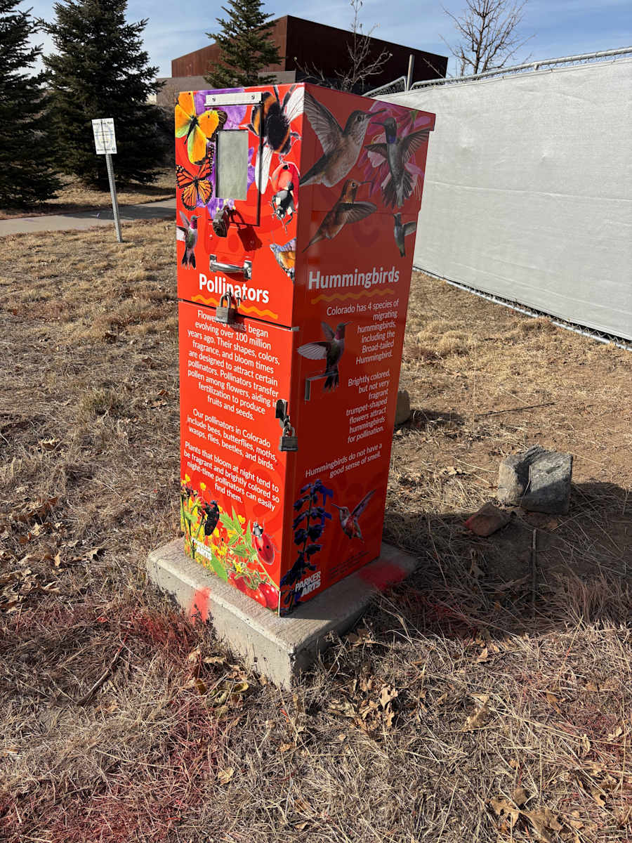 Utility Wrap - Pollinator (Sulphur Gulch Trail behind PACE), Image 3.