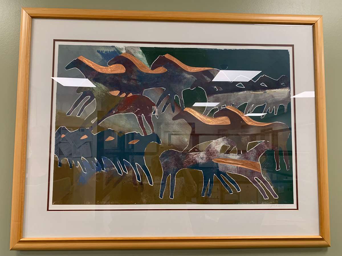 Native American Style horses by Jack Eggram 