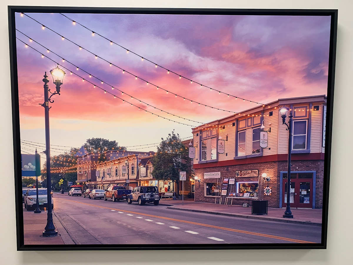 Mainstreet Parker at Sunset by John Ott, Image 1.