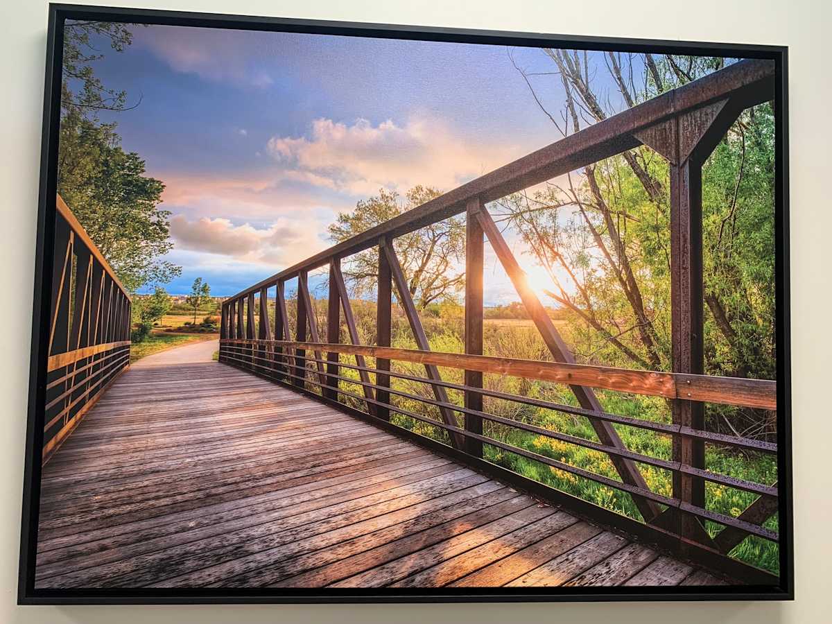 Parker Trail Bridge by John Ott 