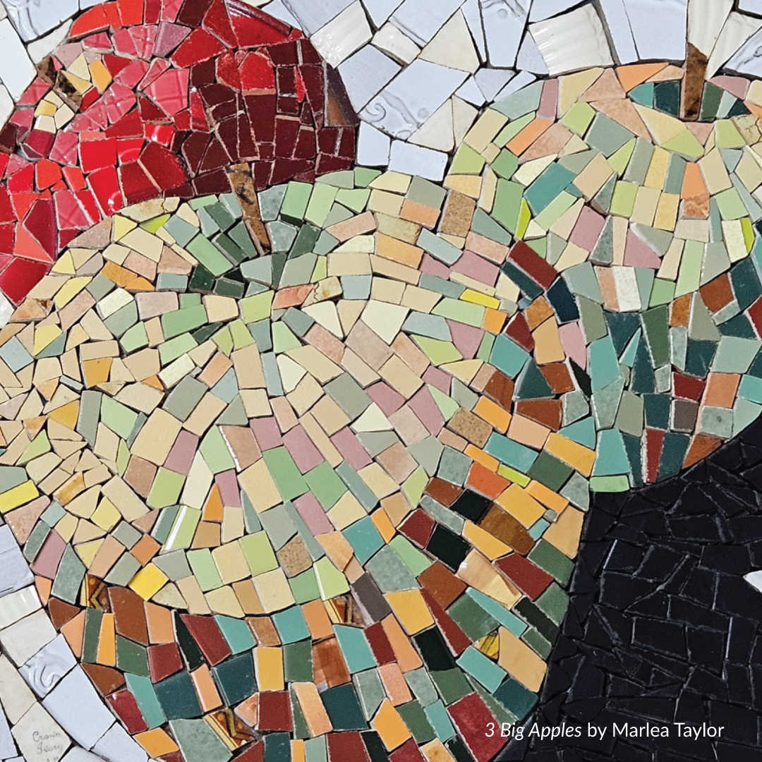 3 Big Apples by Marlea Taylor