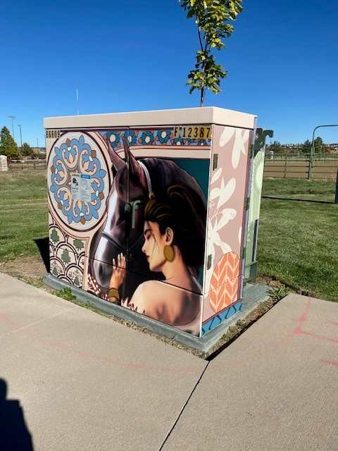 Utility Wrap - A Girl and Her Horse (Salisbury Park Equestrian Center), Image 3.
