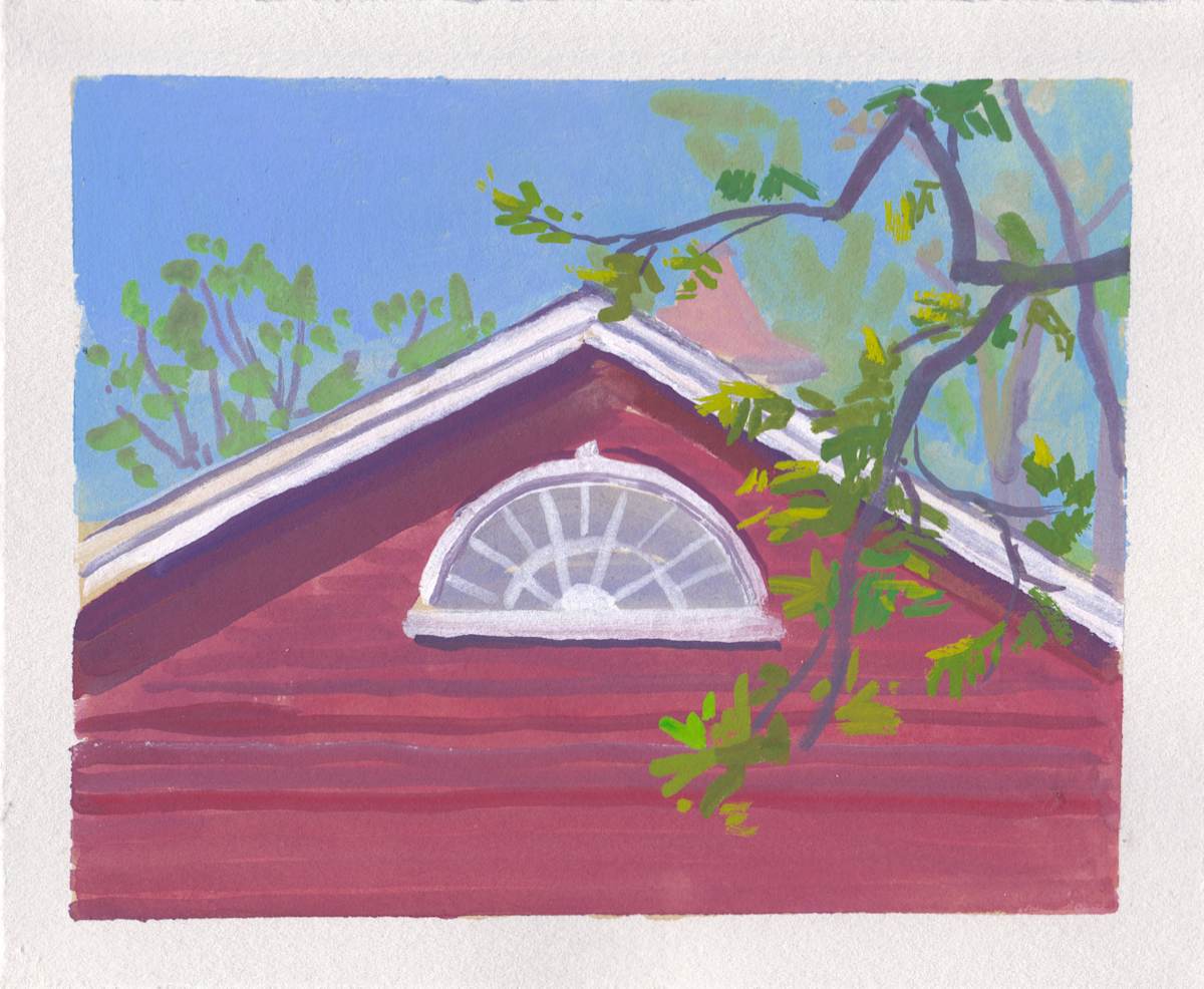 Red Barn Window by Michelle Farro, Image 1.