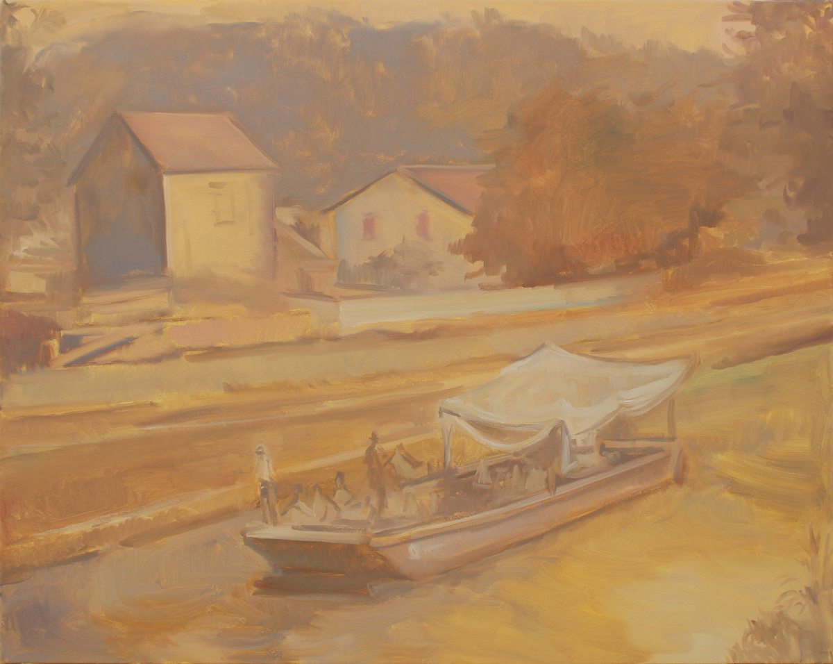 picnic on the canal by Michelle Farro, Image 1.