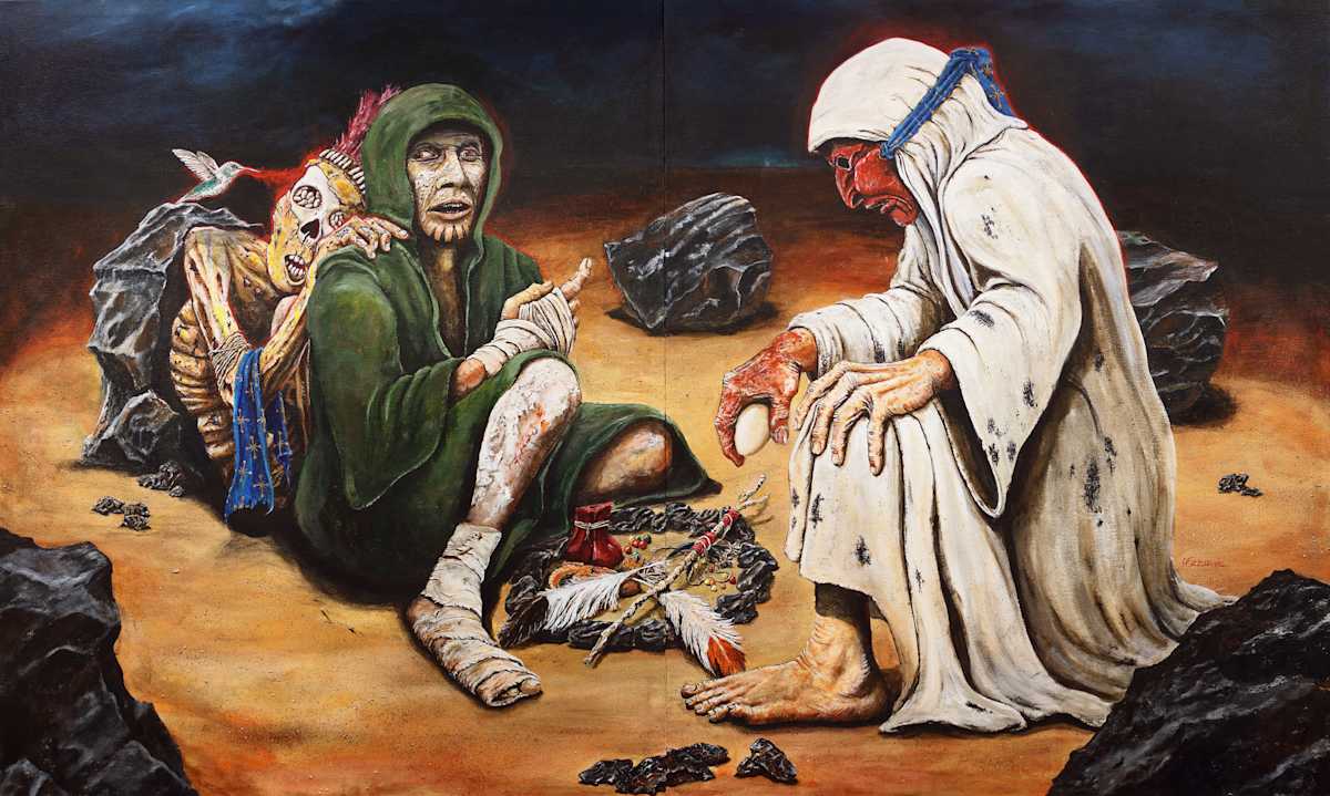 Consultation at Black Rocks by David Ezziddine, Image 1.