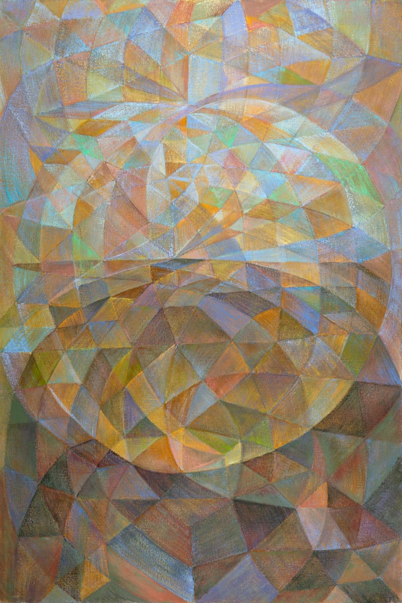 Faceted Apple by Duane Bousfield 