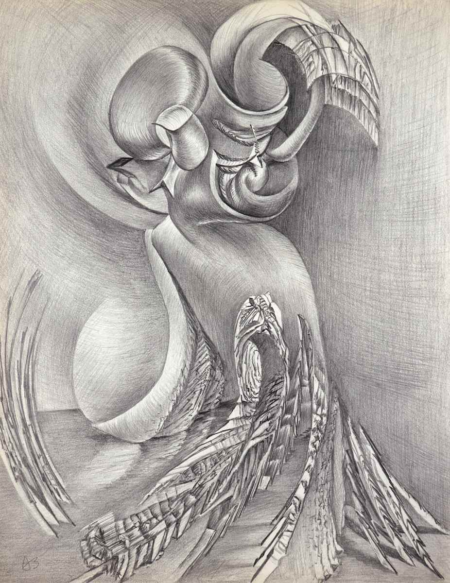 Finding a Pearl Too Large to Bring Home by Duane Bousfield, Image 1.