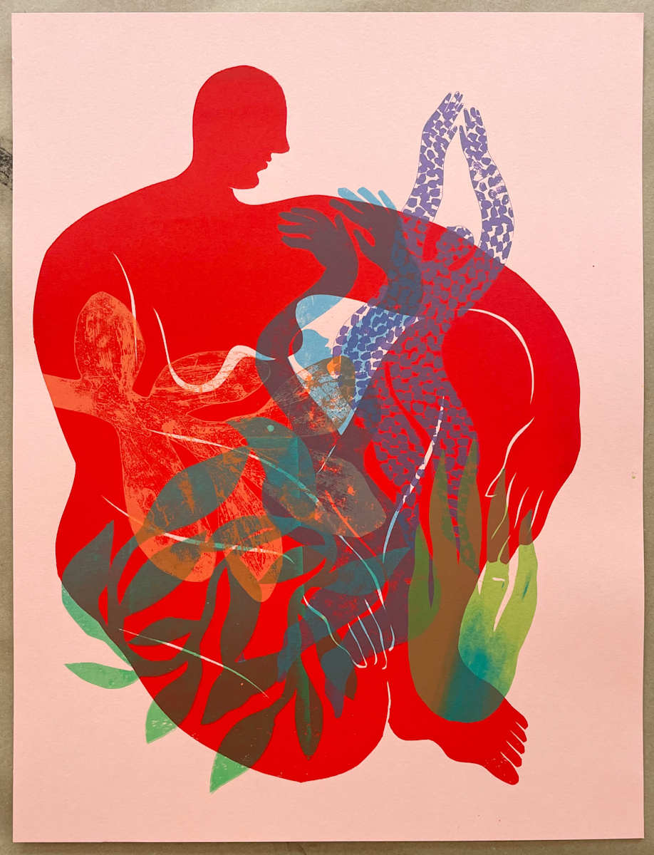 Red Figure Series by Rose Jaffe 