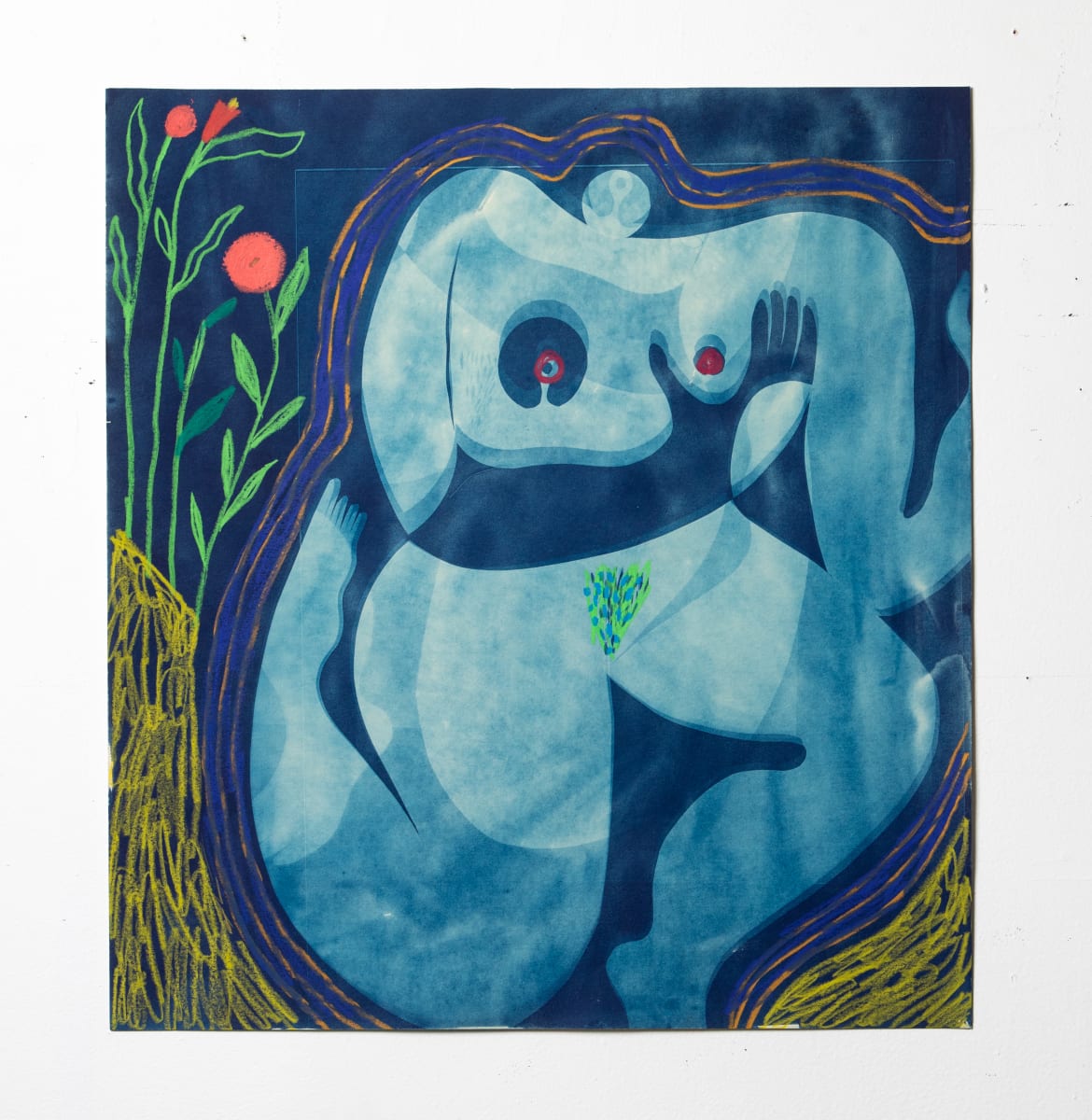 Indigo Bloom by Rose Jaffe 