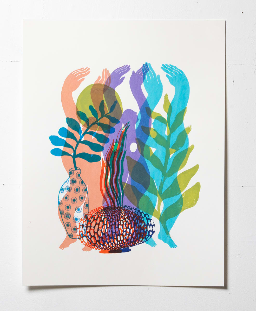 CDMX Screenprint 1 by Rose Jaffe 