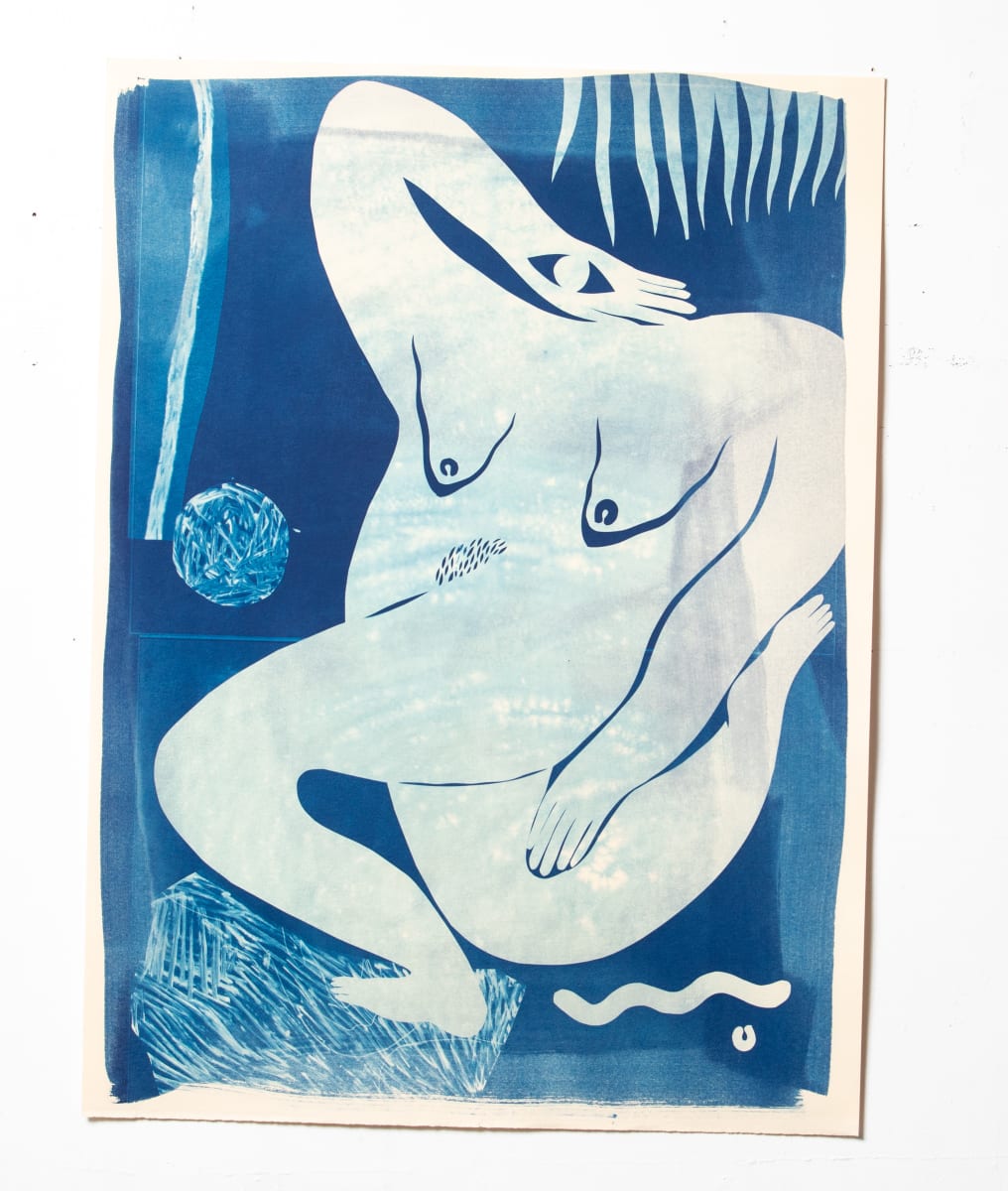 Cyanotype 3 by Rose Jaffe 