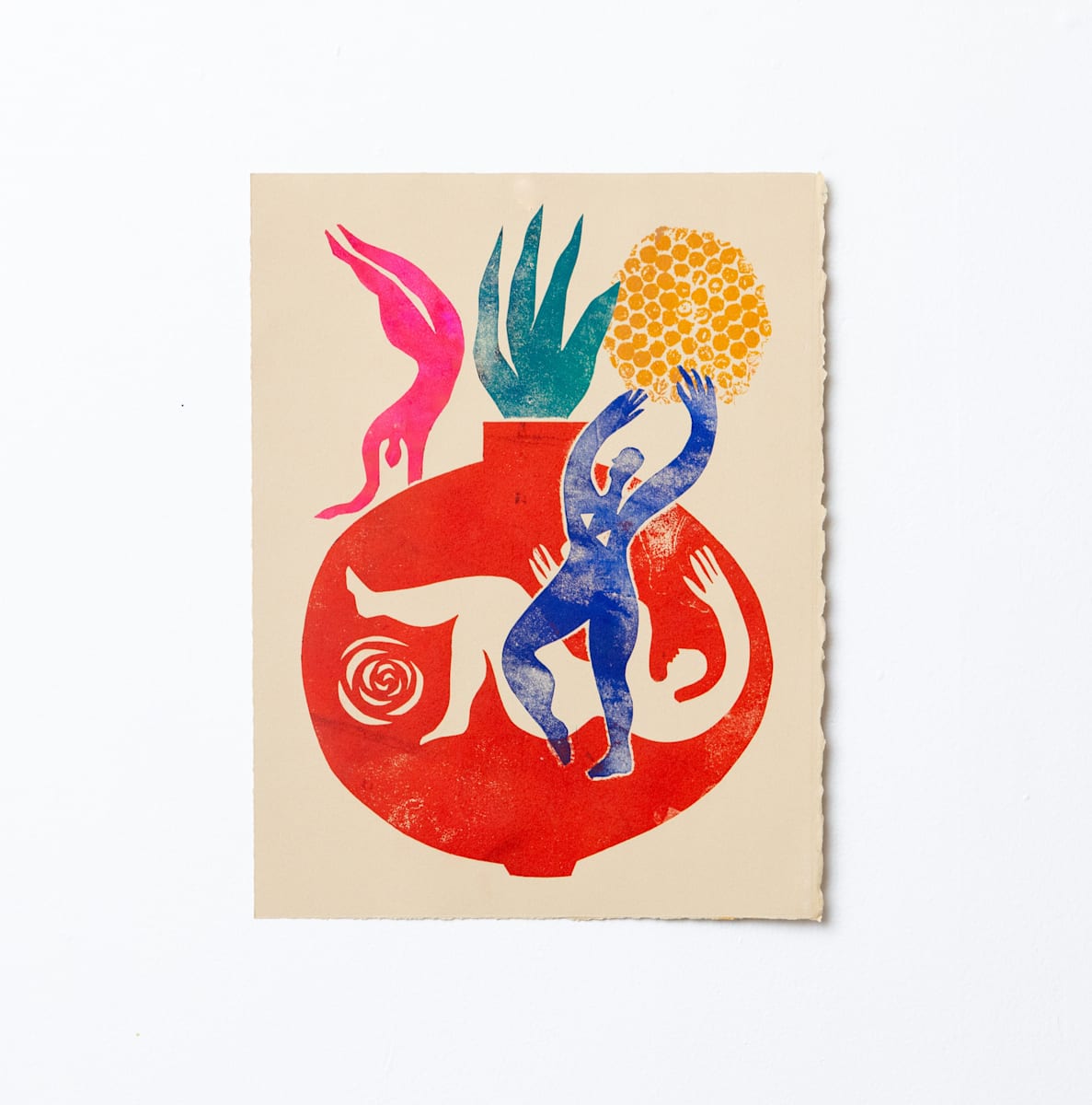 Pomegranate Stretch by Rose Jaffe 