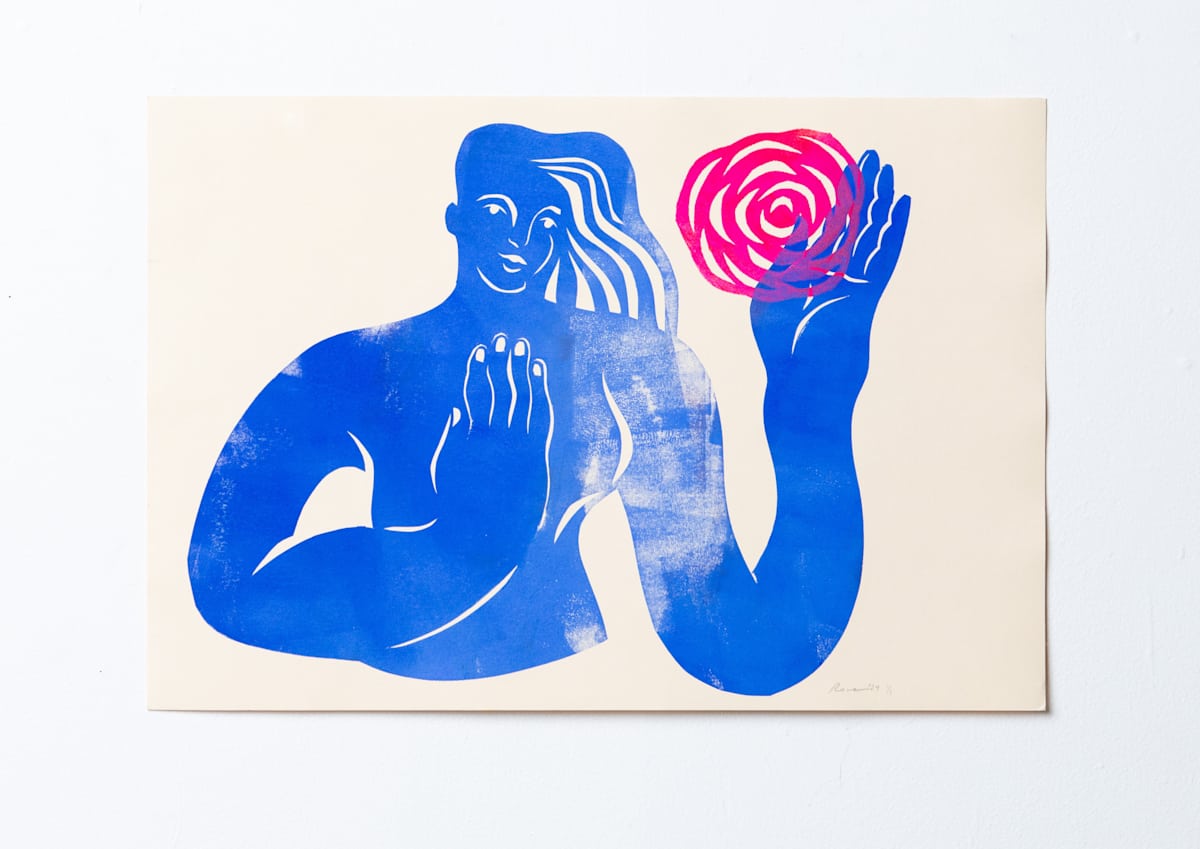 Flower Hold by Rose Jaffe, Image 8.