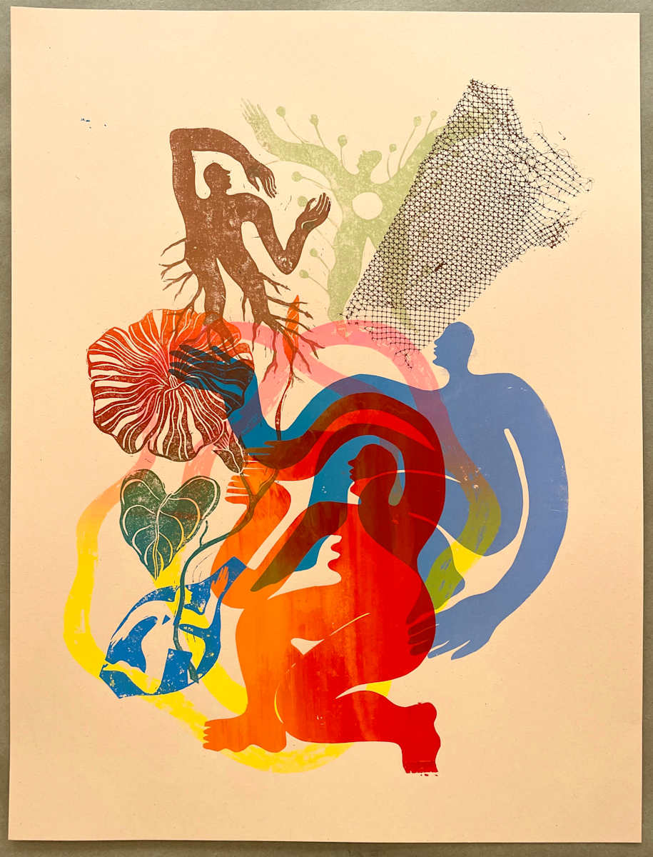 Rooted Sunset by Rose Jaffe 