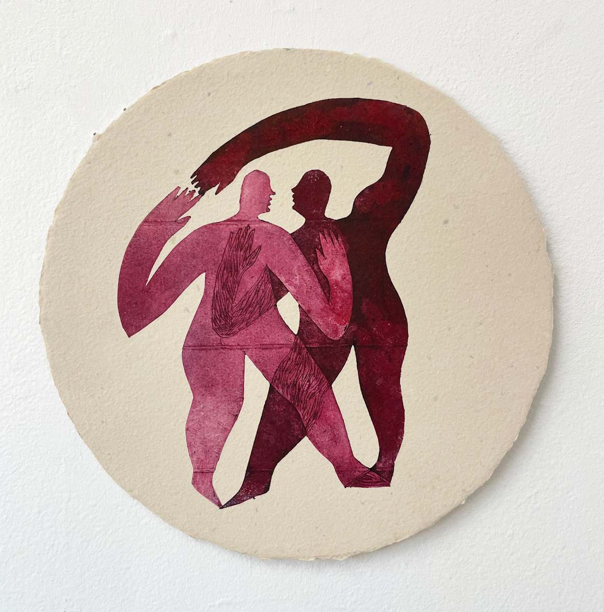 Red Round by Rose Jaffe 