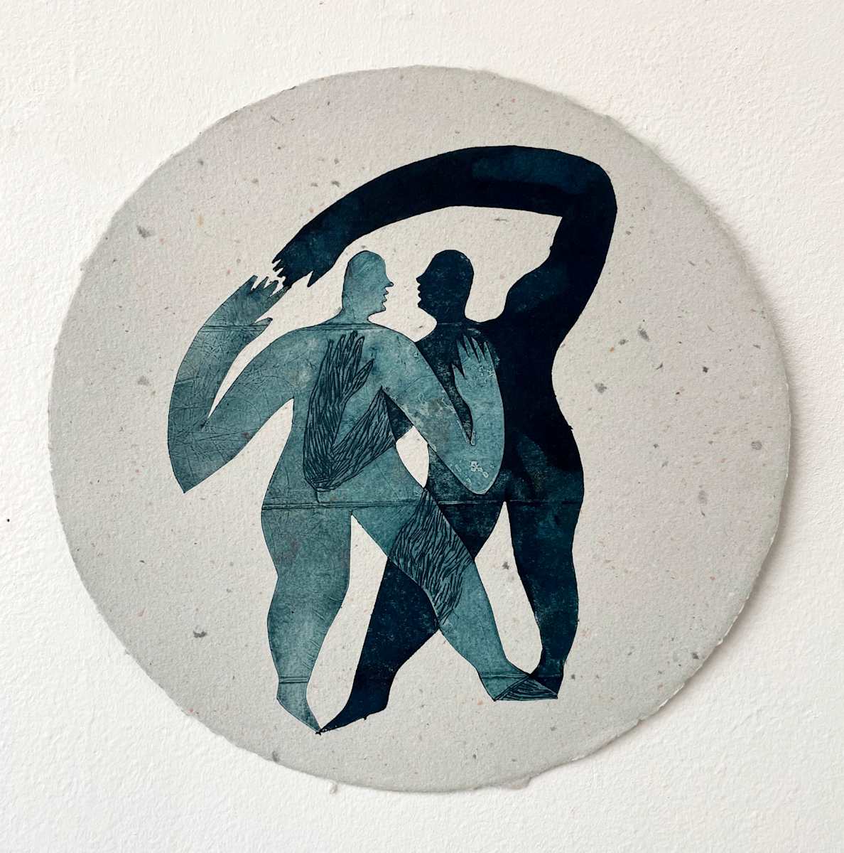 Round Blue by Rose Jaffe 