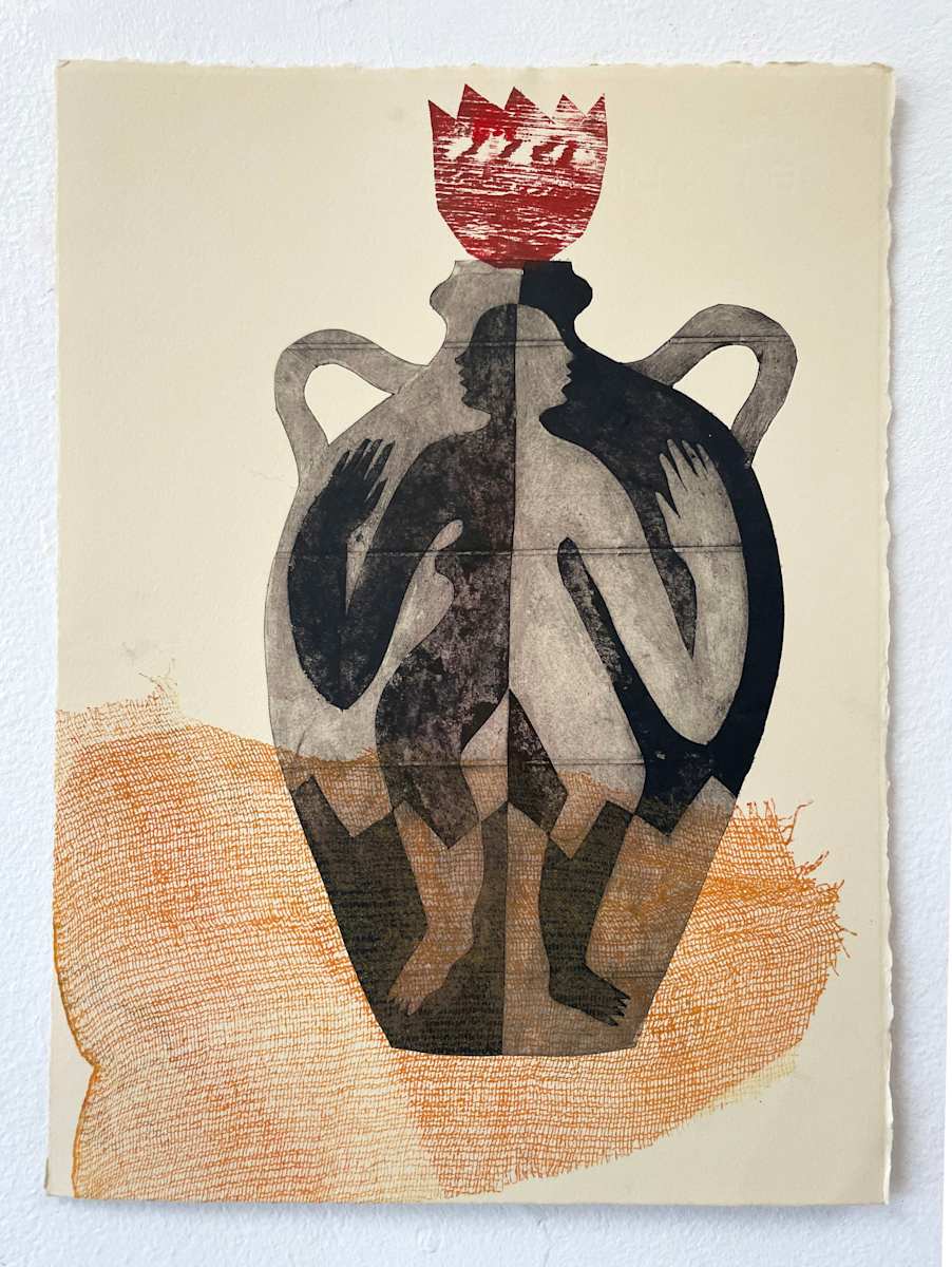 Mirror Vessel by Rose Jaffe 