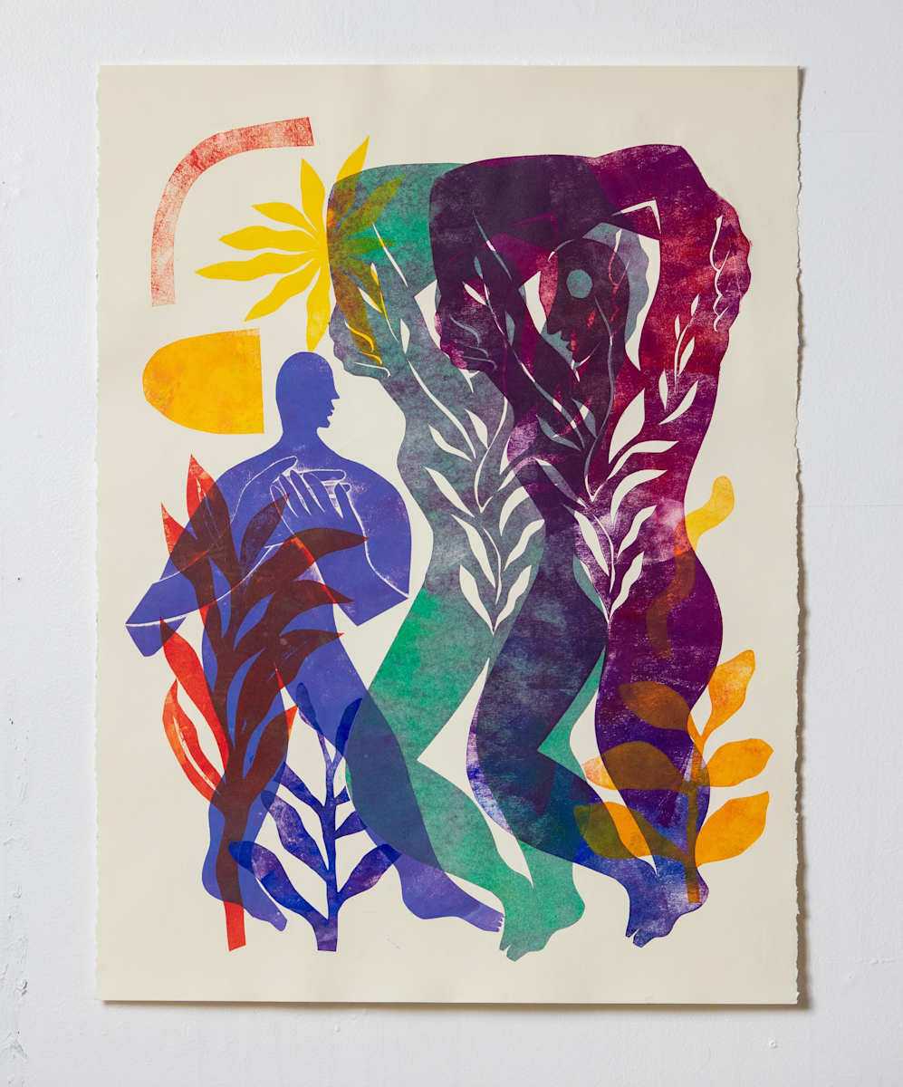 In the Garden by Rose Jaffe 