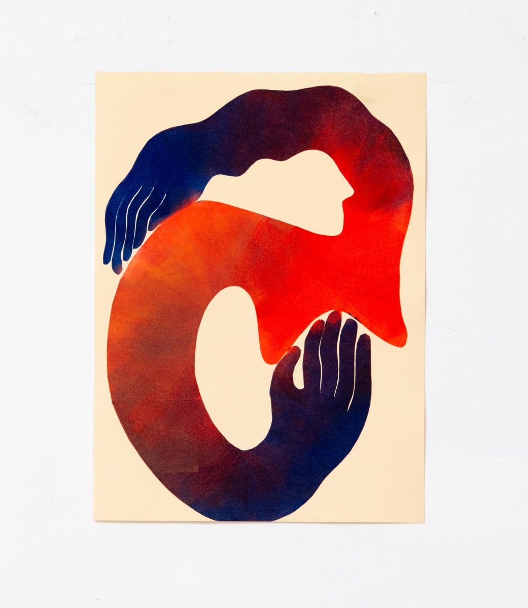 Red Center by Rose Jaffe 