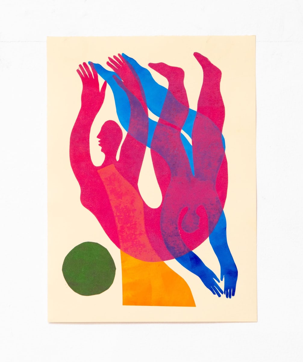 Jazzy Pink Bend by Rose Jaffe 