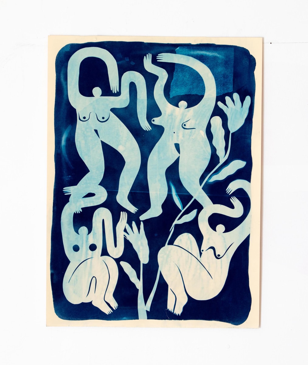 Indigo Gather by Rose Jaffe 