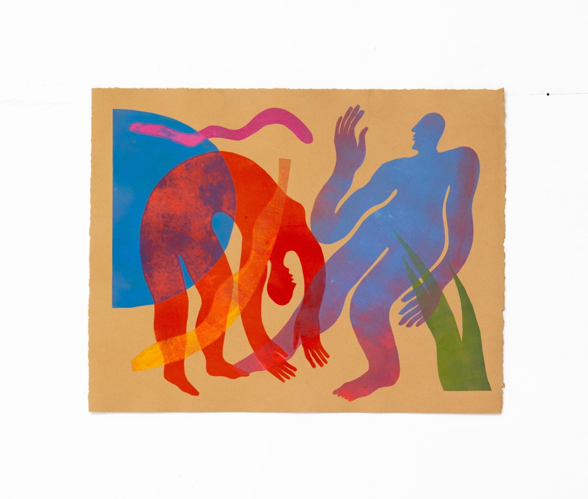 Monoprint 5 by Rose Jaffe 