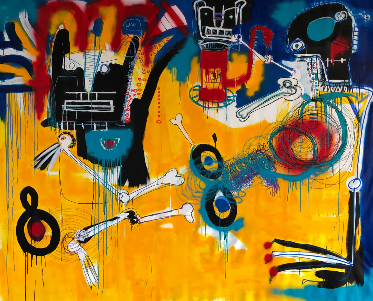 Lotería Mexicana by Fernanda Lavera  Image: This painting is made using oil and acrylic. Painted on canvas.