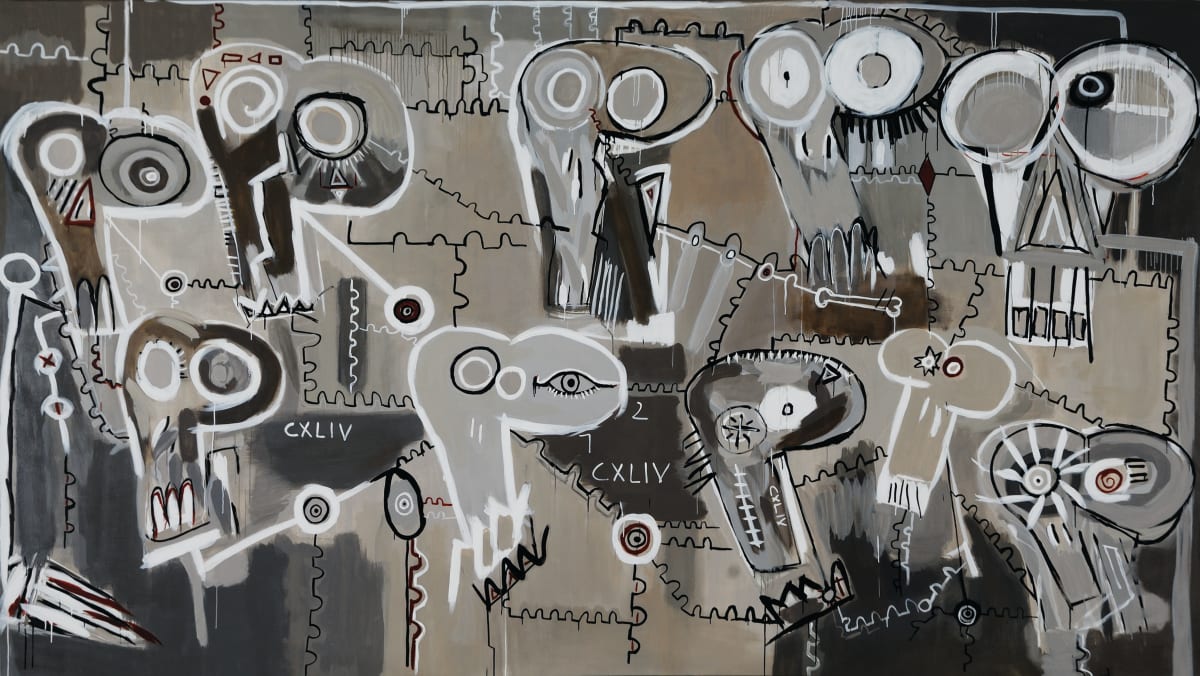 La Profecía del Fin de los Tiempos by Fernanda Lavera  Image: This painting is made using oil and acrylics. Painted on canvas.