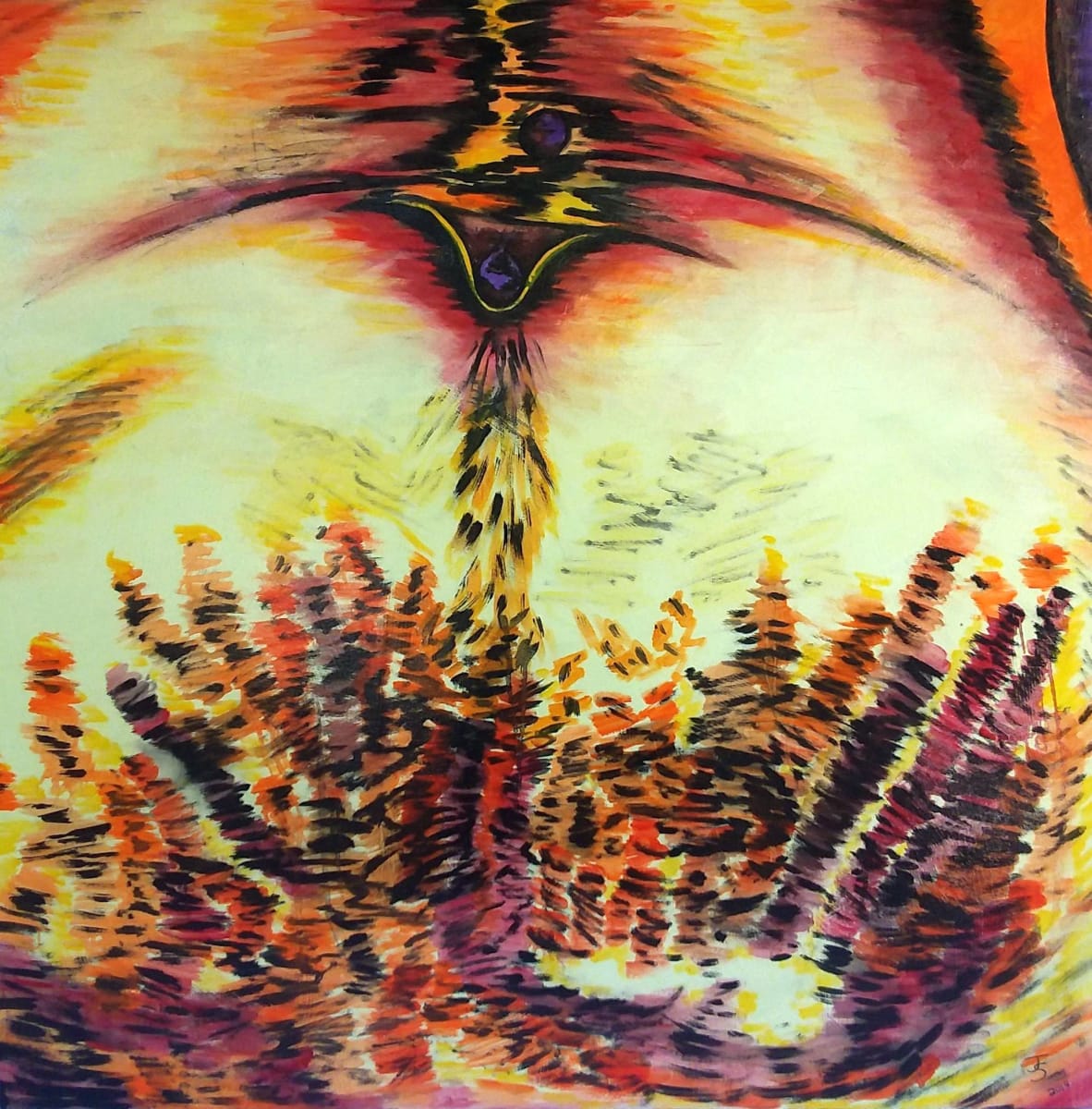 Life Through Fire by Joanne Stowell Artwork  Image: Life Through Fire