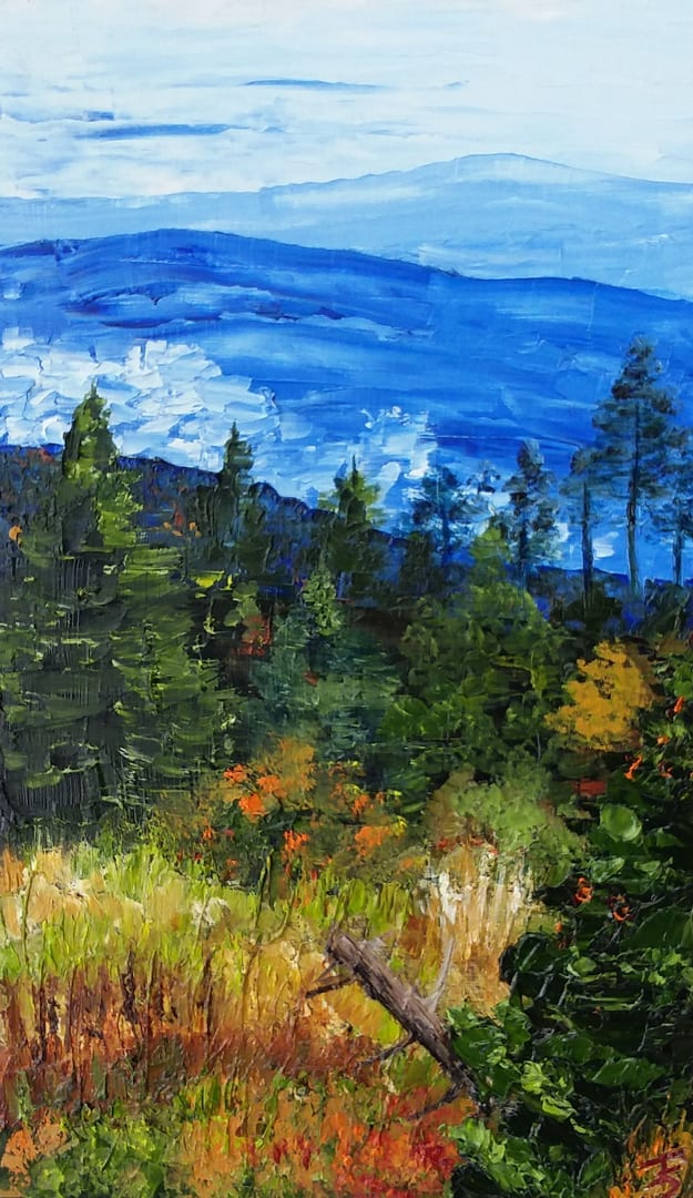 Low Hanging Clouds by Joanne Stowell Artwork, Image 1.