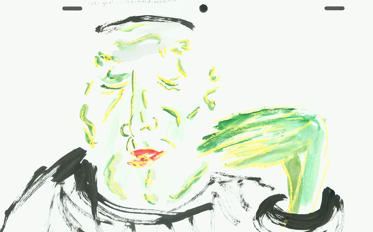 100-grat_130hard Face with hand by Sarah Jane Lapp 