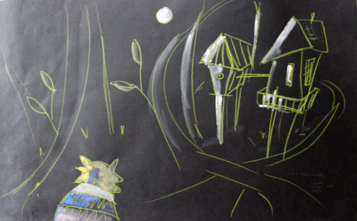 Cat Prepares by Sarah Jane Lapp, Image 1.