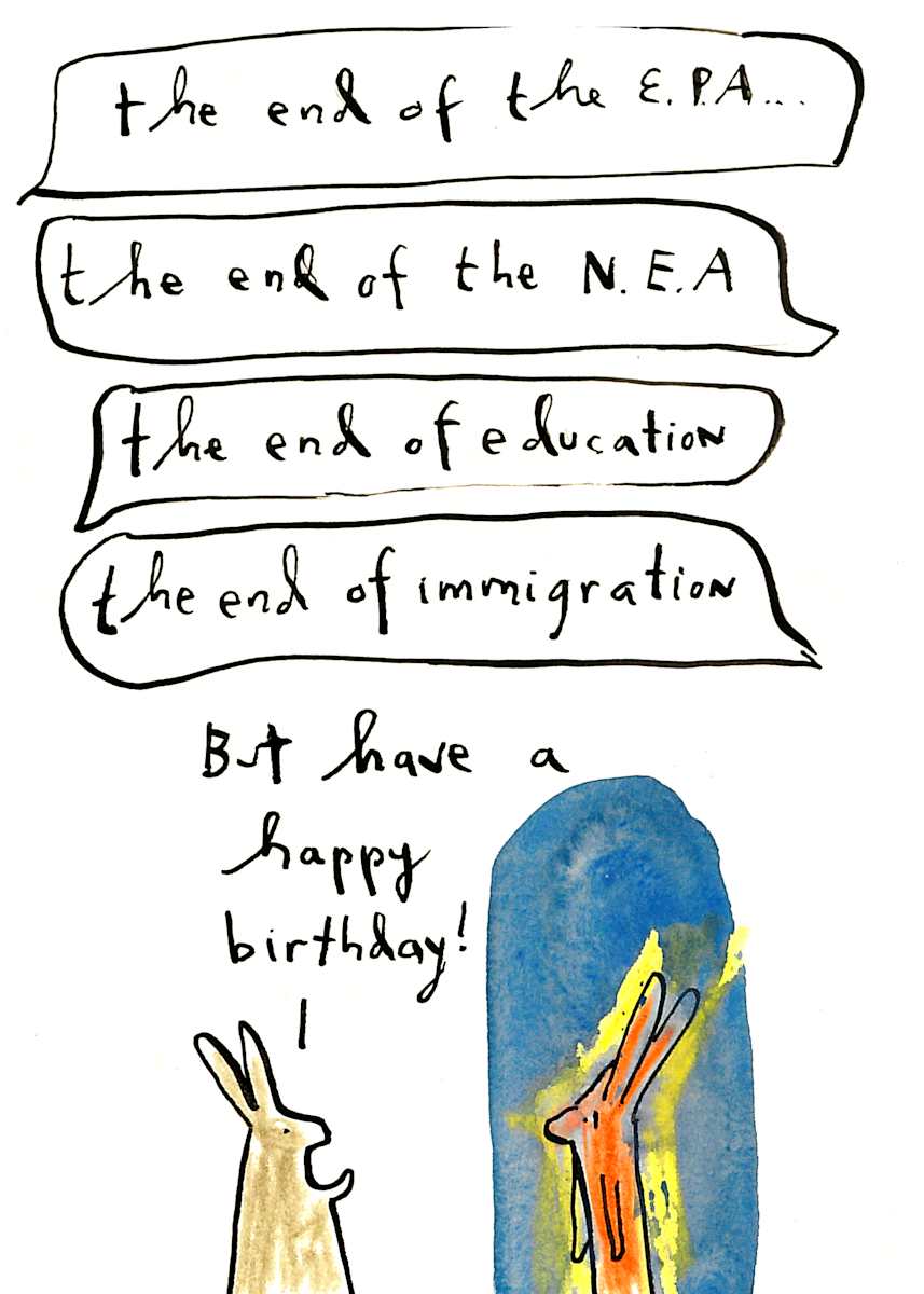 Birthday The End by Sarah Jane Lapp 