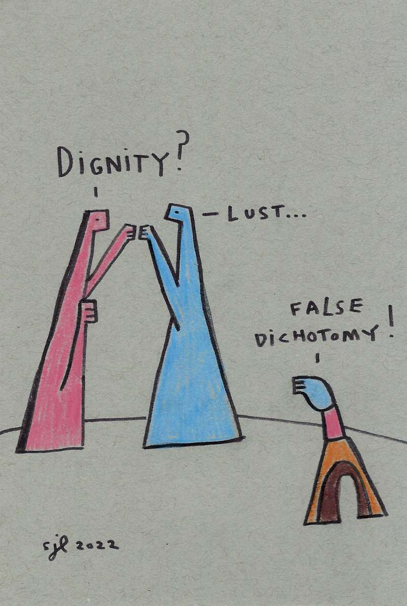 Dignity v Lust by Sarah Jane Lapp 